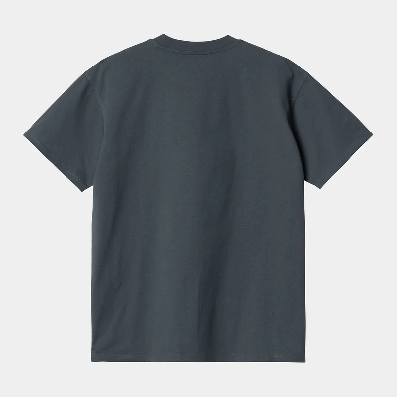 Carhartt WIP Herren Kurzarm American Script T-Shirt - Erz
