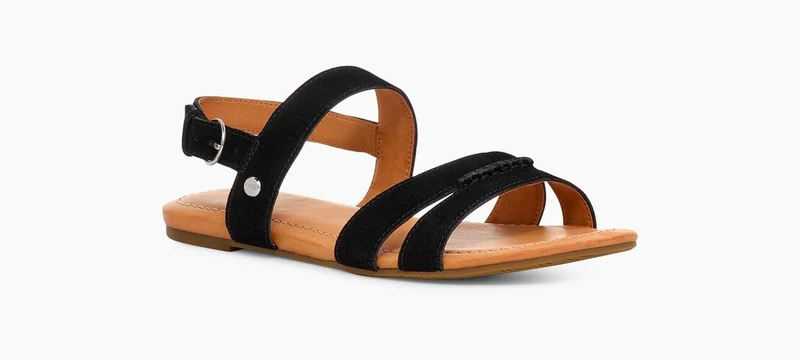 UGG Damen Kaitie Slingback-Sandale – Schwarz