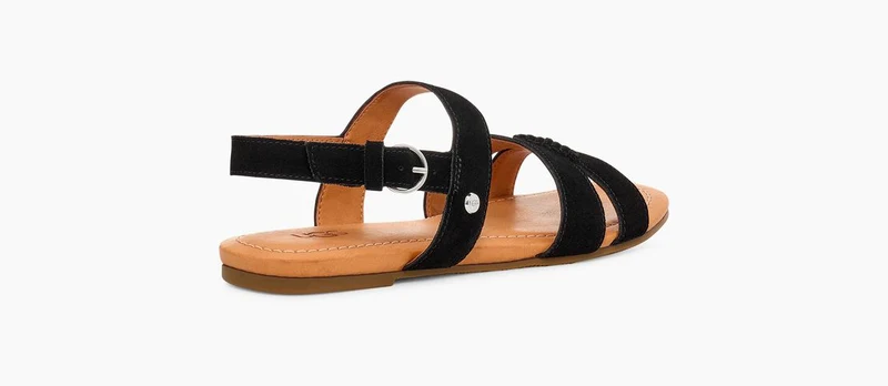UGG Damen Kaitie Slingback-Sandale – Schwarz