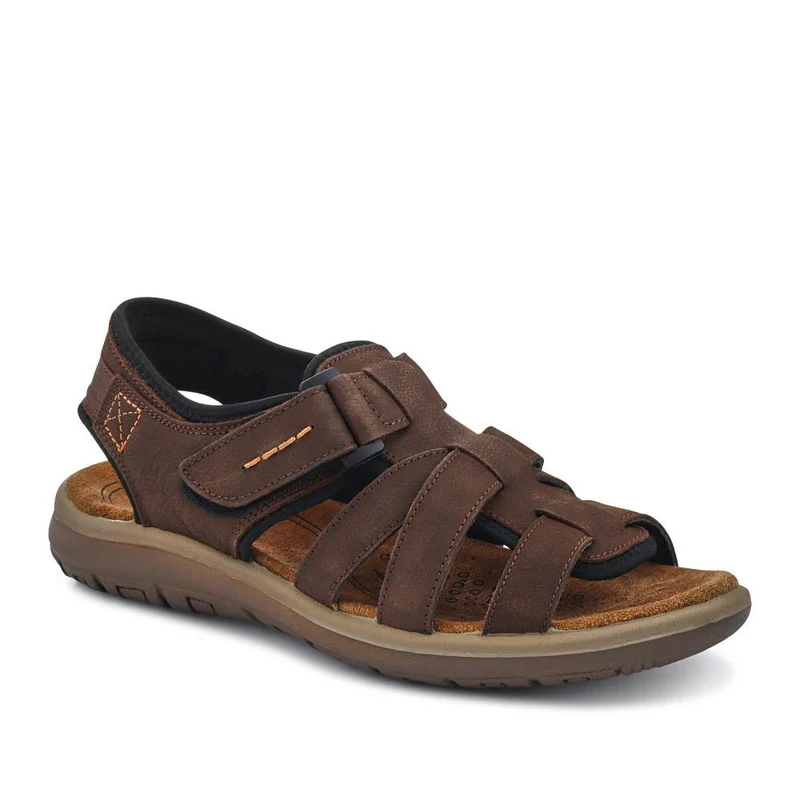Leather Touch-Fasten Sandals - DDIN41010 / 327 397