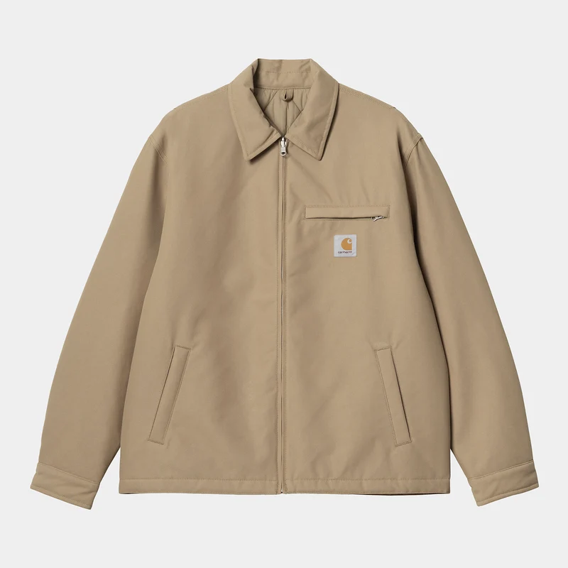 Carhartt WIP Herren Madera Jacke - Leder / Schwarz