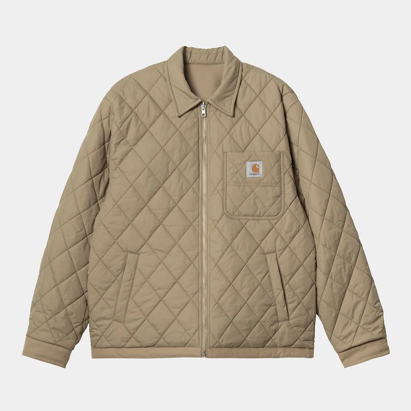 Carhartt WIP Herren Madera Jacke - Leder / Schwarz