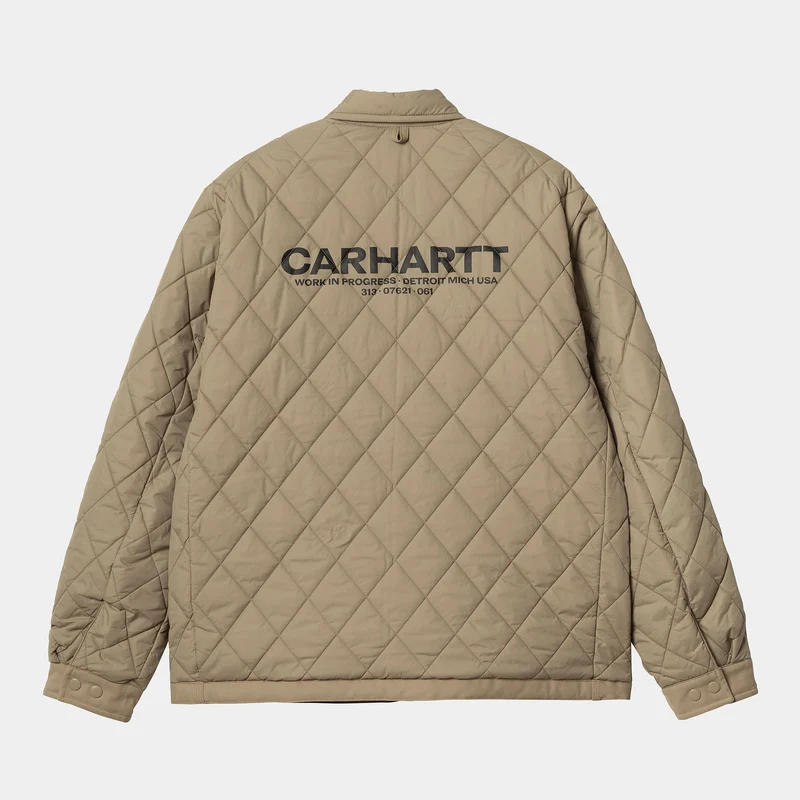 Carhartt WIP Herren Madera Jacke - Leder / Schwarz