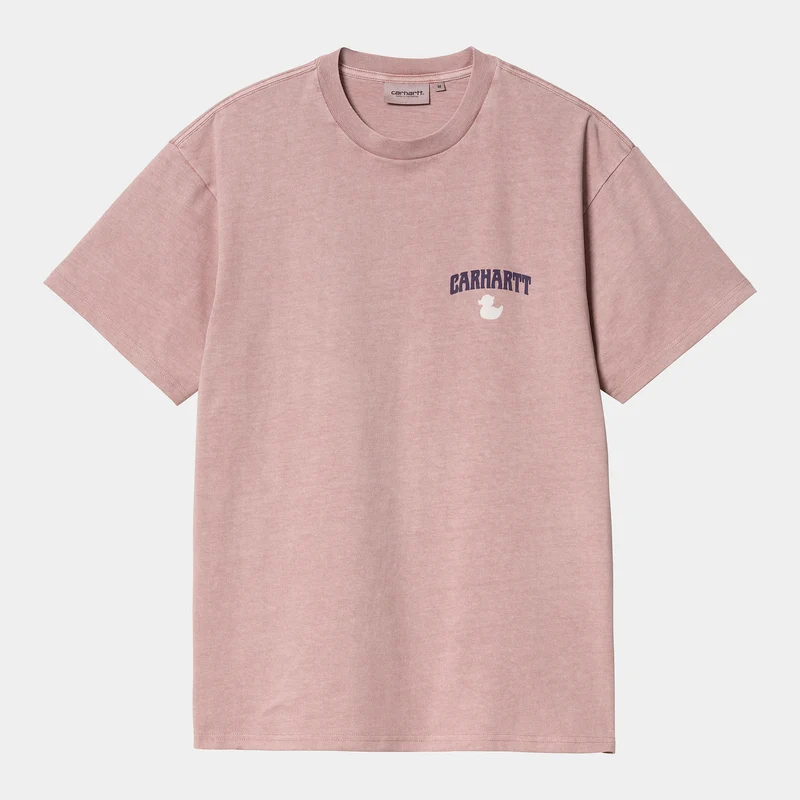 Carhartt WIP Herren Duckin' T-Shirt – Glassy Pink