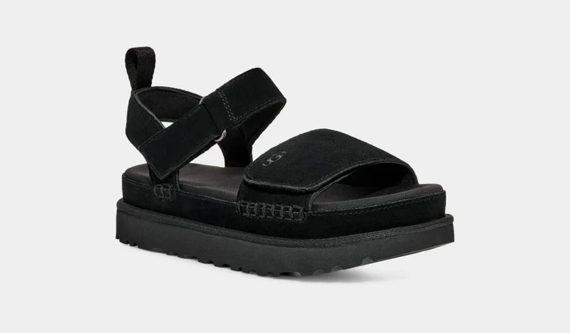 UGG Damen Goldenstar Sandale - Schwarz