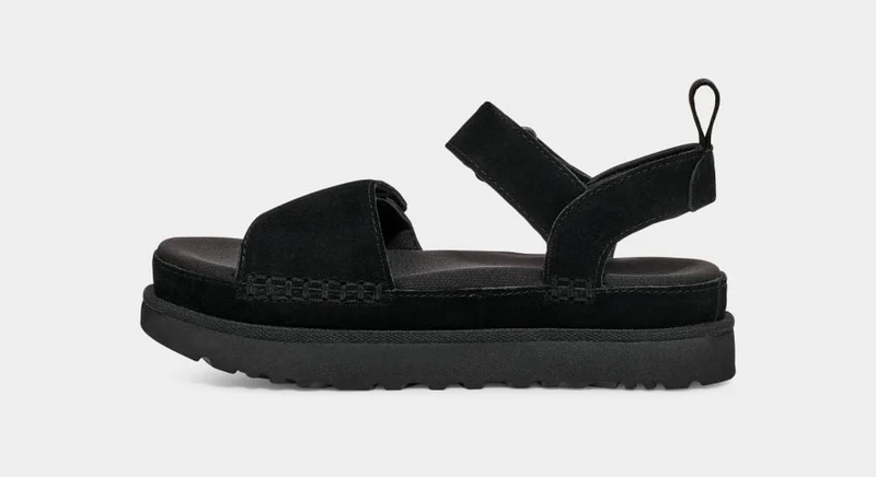 UGG Damen Goldenstar Sandale - Schwarz