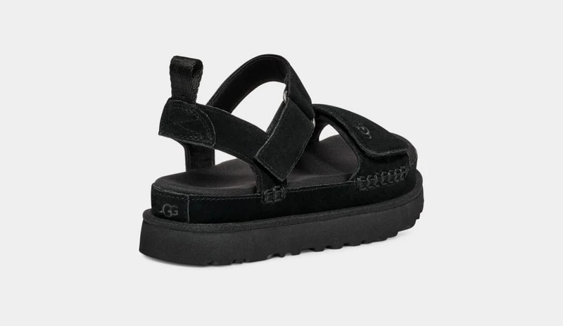 UGG Damen Goldenstar Sandale - Schwarz
