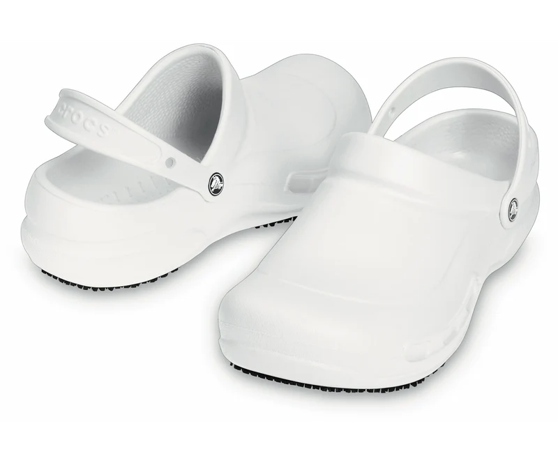Crocs Unisex Classic Bistro Clog – Weiß