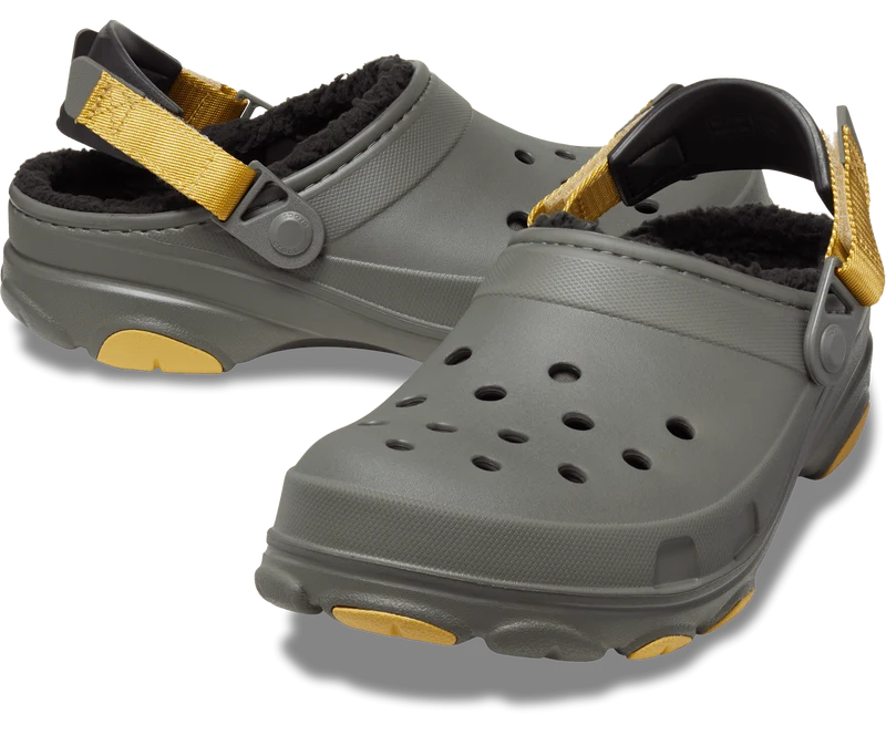 Crocs Unisex Classic All-Terrain Lined Clog - Dusty Olive