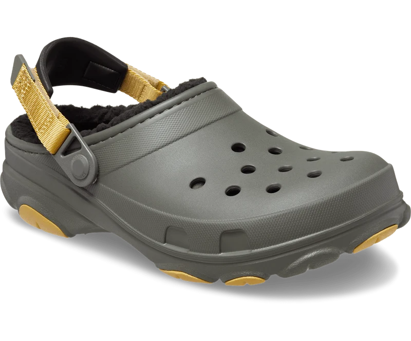Crocs Unisex Classic All-Terrain Lined Clog - Dusty Olive