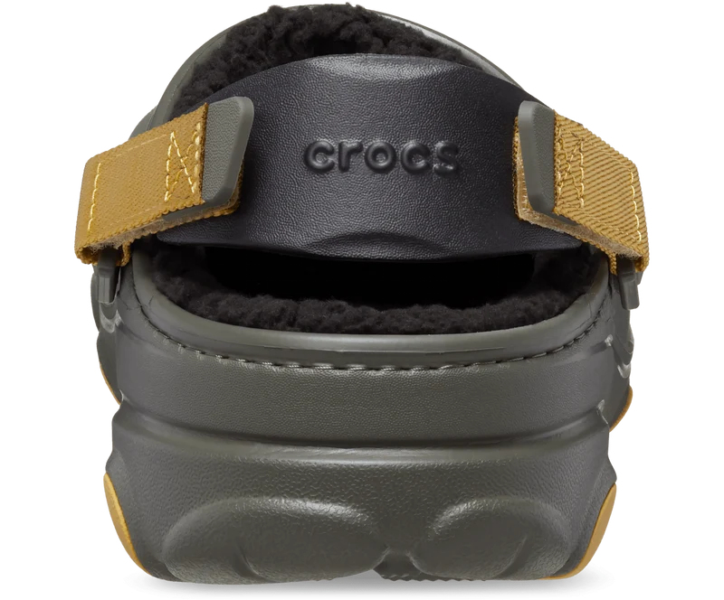 Crocs Unisex Classic All-Terrain Lined Clog - Dusty Olive