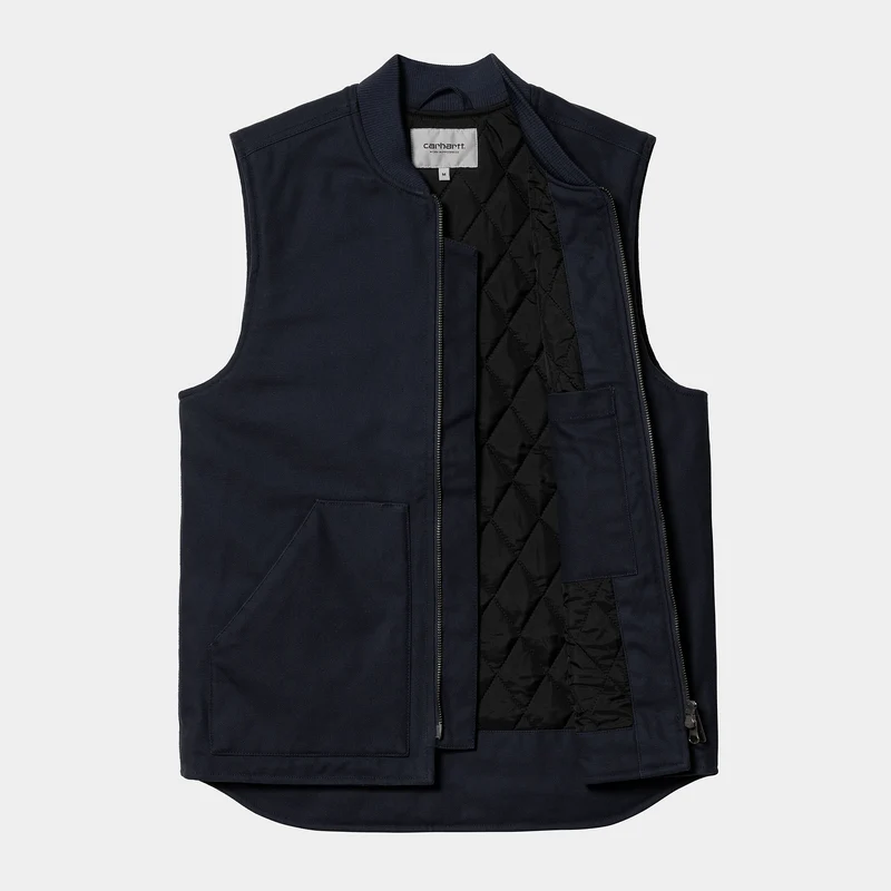Carhartt WIP Steife Weste für Herren - Blau