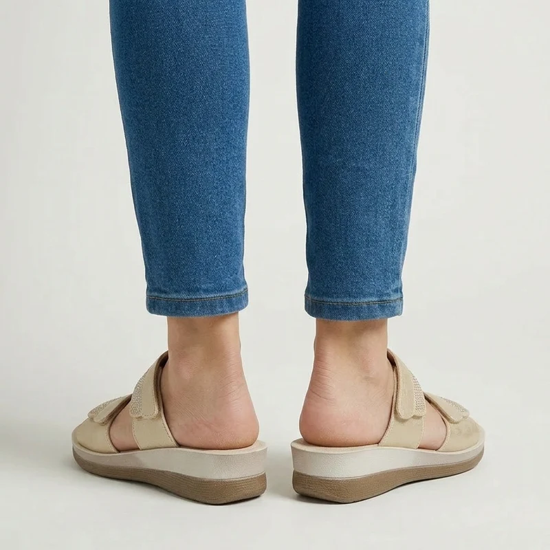Jaika | Stilvolle Damen-Slipper mit gepolsterter Sohle