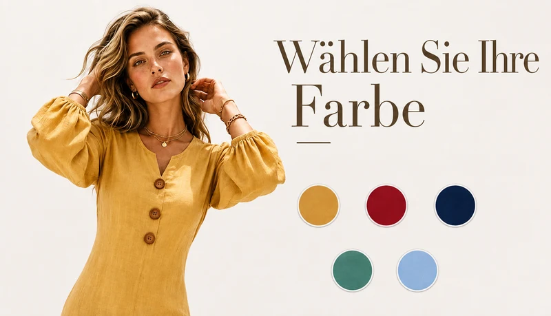 Cathleen | Elegantes Maxikleid mit V-Ausschnitt und Puffärmeln
