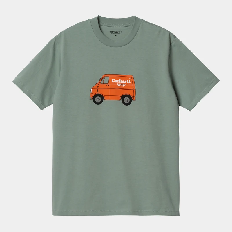 Carhartt WIP Herren Mystery Machine T-Shirt – Glassy Teal