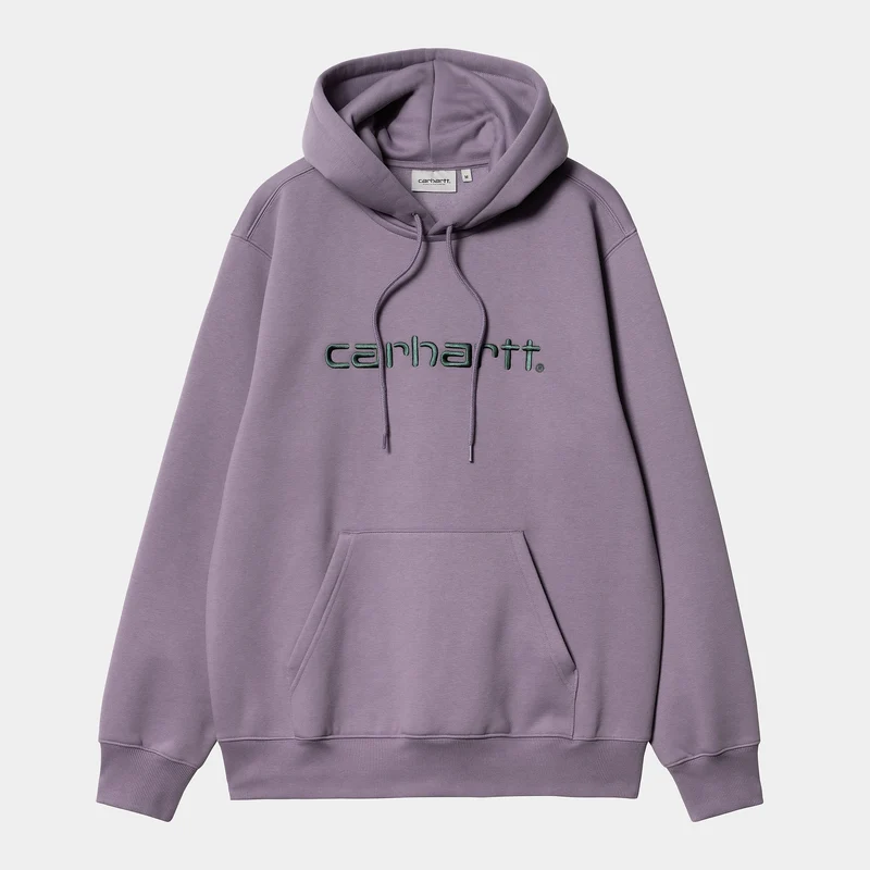 Carhartt WIP Herren Carhartt WIP Sweat-Hoodie – Glasiges Lila
