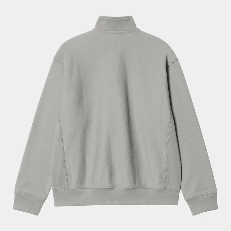 Carhartt WIP Herren Halb-Zip-Reißverschluss American Script Sweatshirt - Marengo