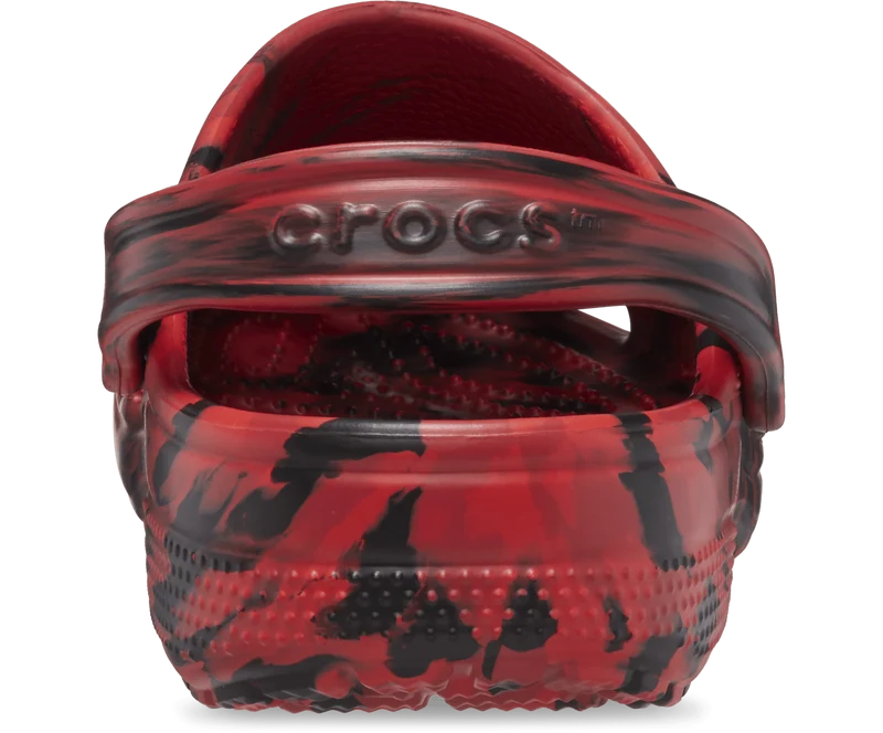 Crocs Unisex Classic Marbled Clog - Pfefferschwarz