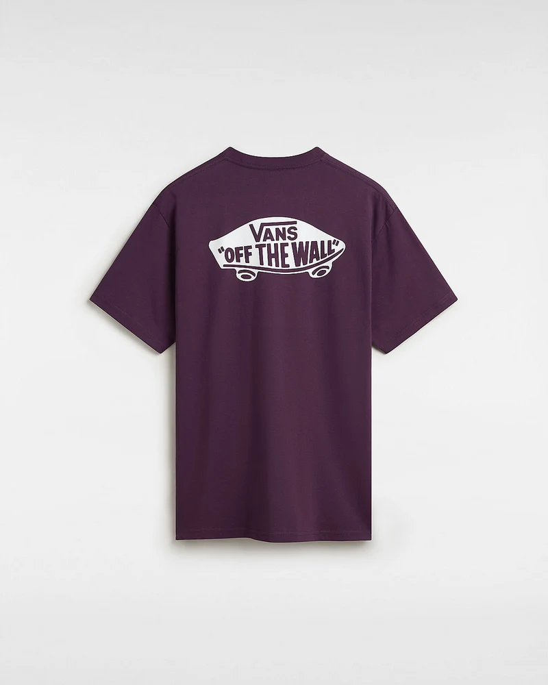 VANS Herren-T-Shirt mit klassischem Rücken – Wein