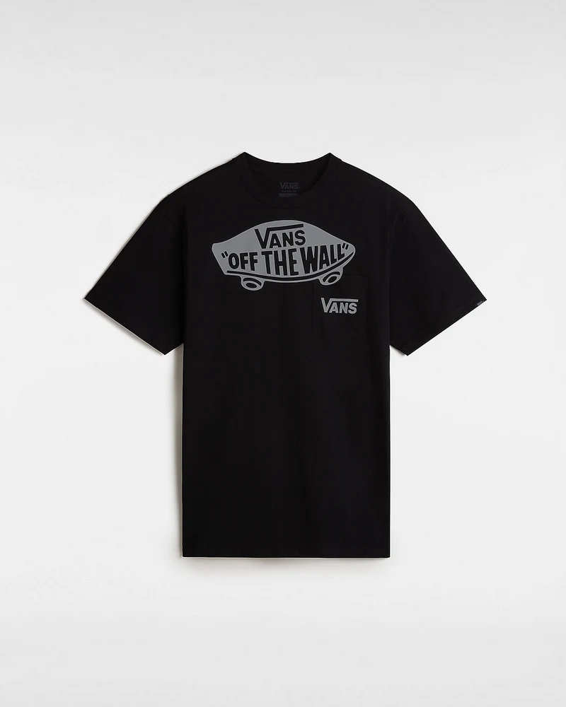 VANS Herren-T-Shirt mit klassischem Rücken – Schwarz