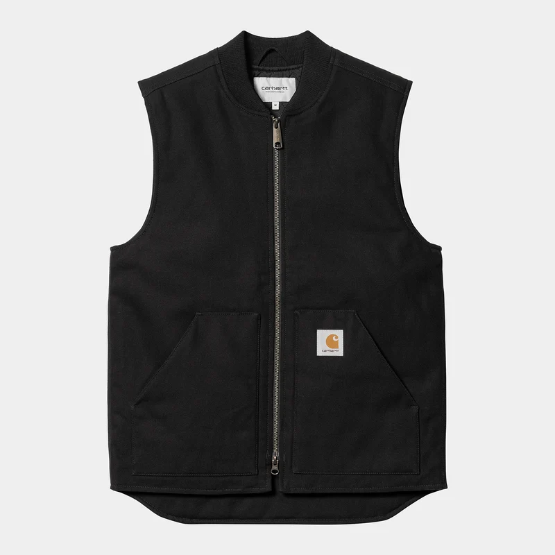 Carhartt WIP Starre Herrenweste – Schwarz