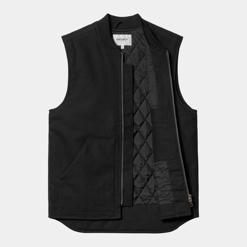 Carhartt WIP Starre Herrenweste – Schwarz
