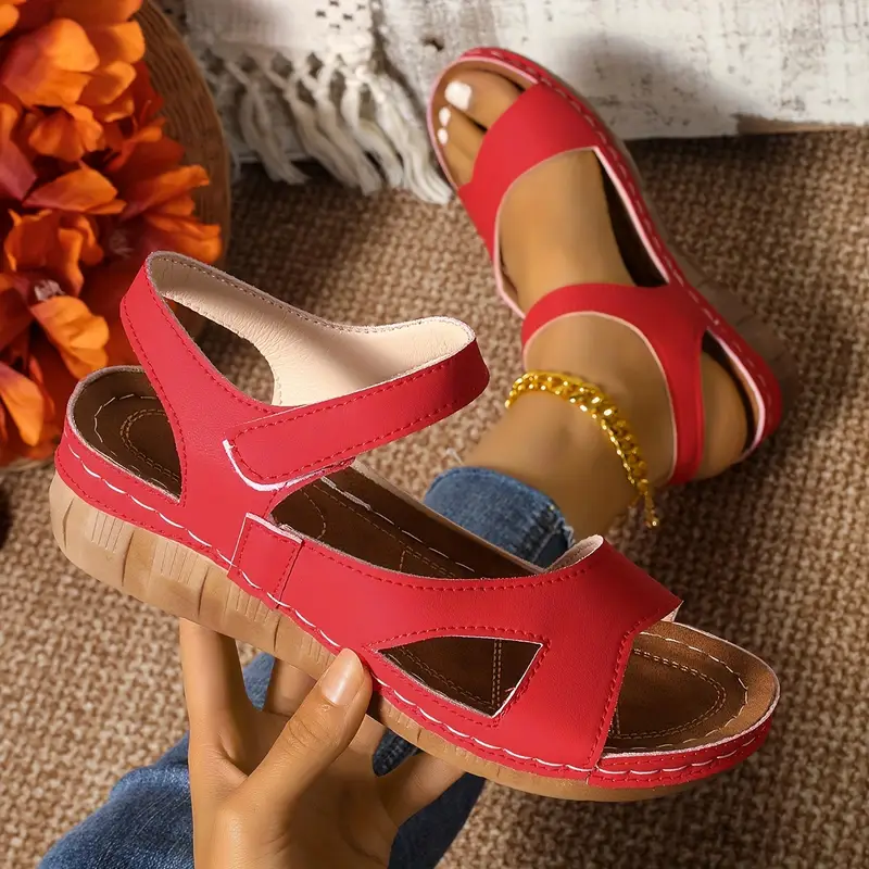 Coniela | Modische Sandalen mit dicker Sohle