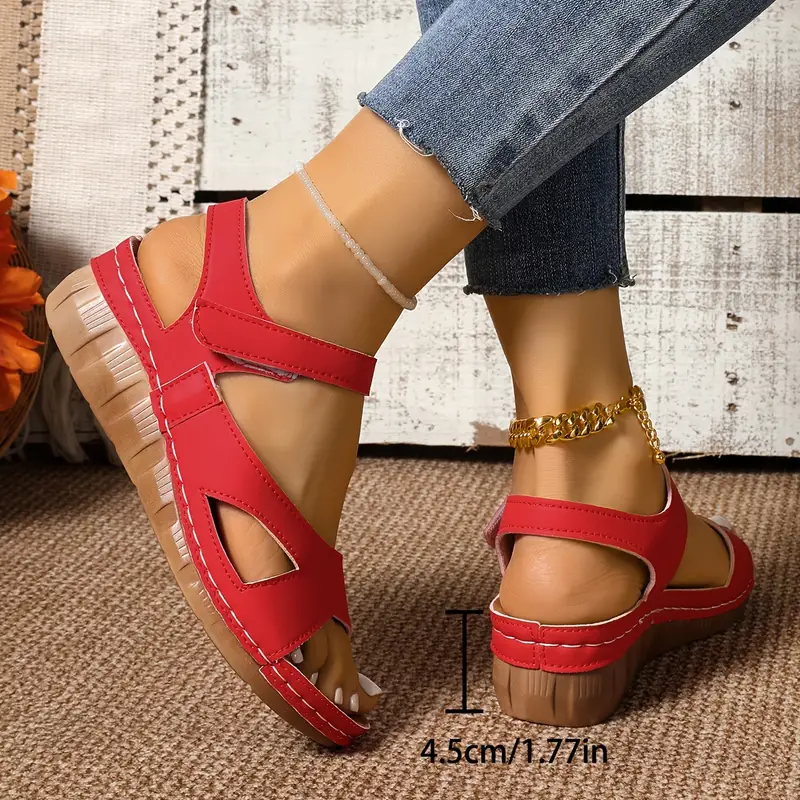 Coniela | Modische Sandalen mit dicker Sohle