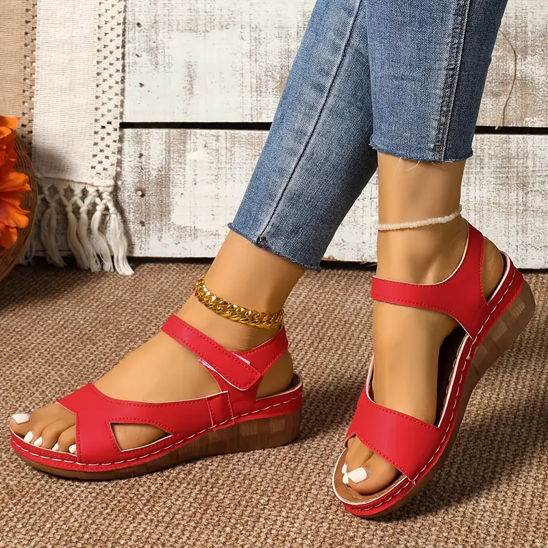 Coniela | Modische Sandalen mit dicker Sohle