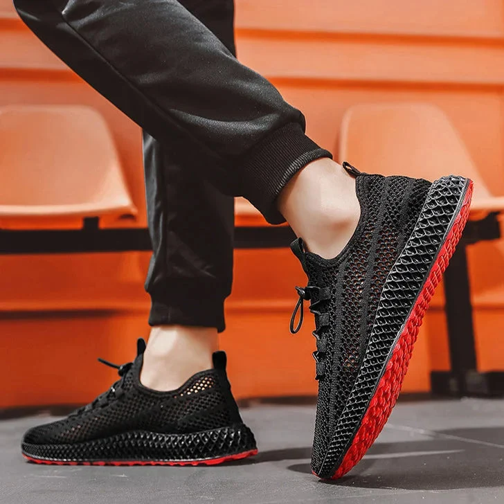 Danielo | Bequeme Herren-Sneaker mit luftiger Strickstruktur