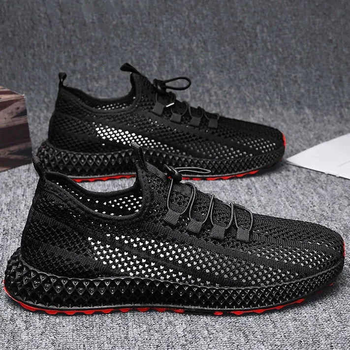 Danielo | Bequeme Herren-Sneaker mit luftiger Strickstruktur