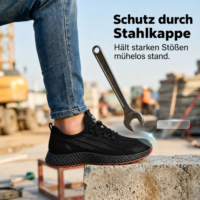 Danielo | Bequeme Herren-Sneaker mit luftiger Strickstruktur