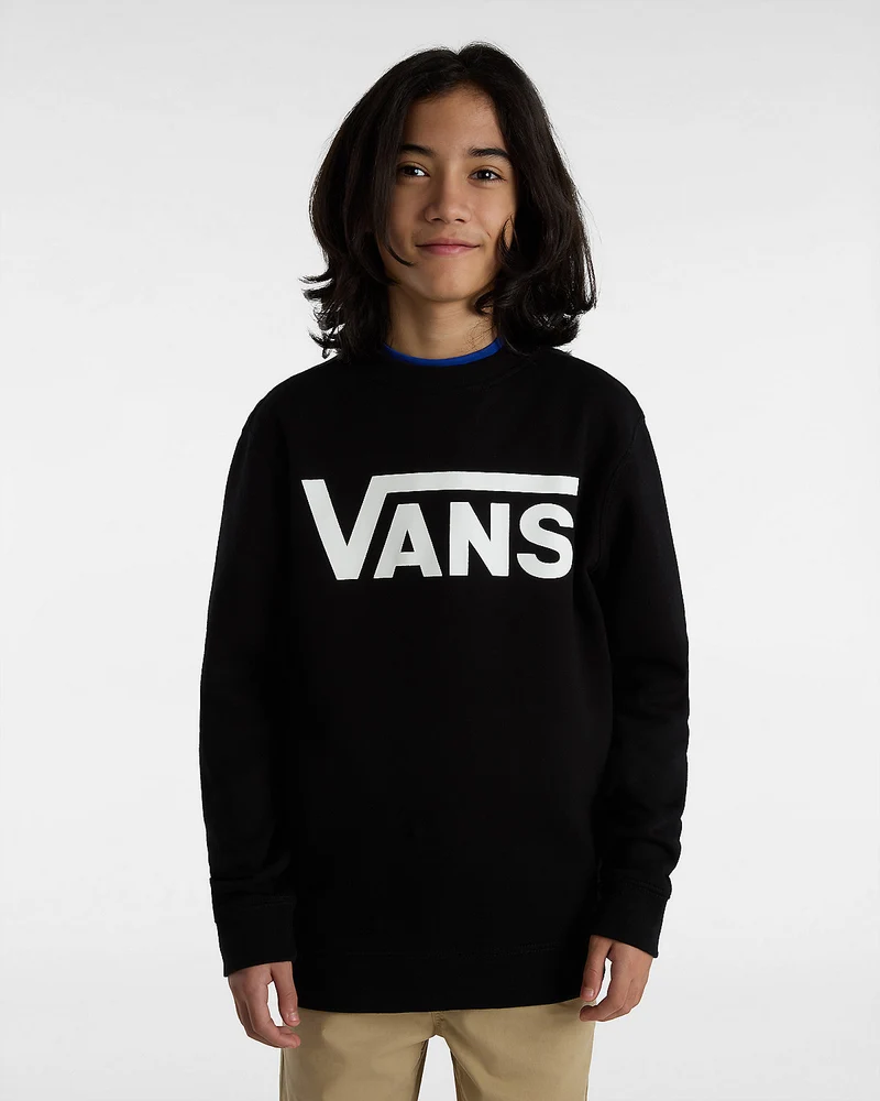 VANS Klassisches Kinder-Sweatshirt – Schwarz