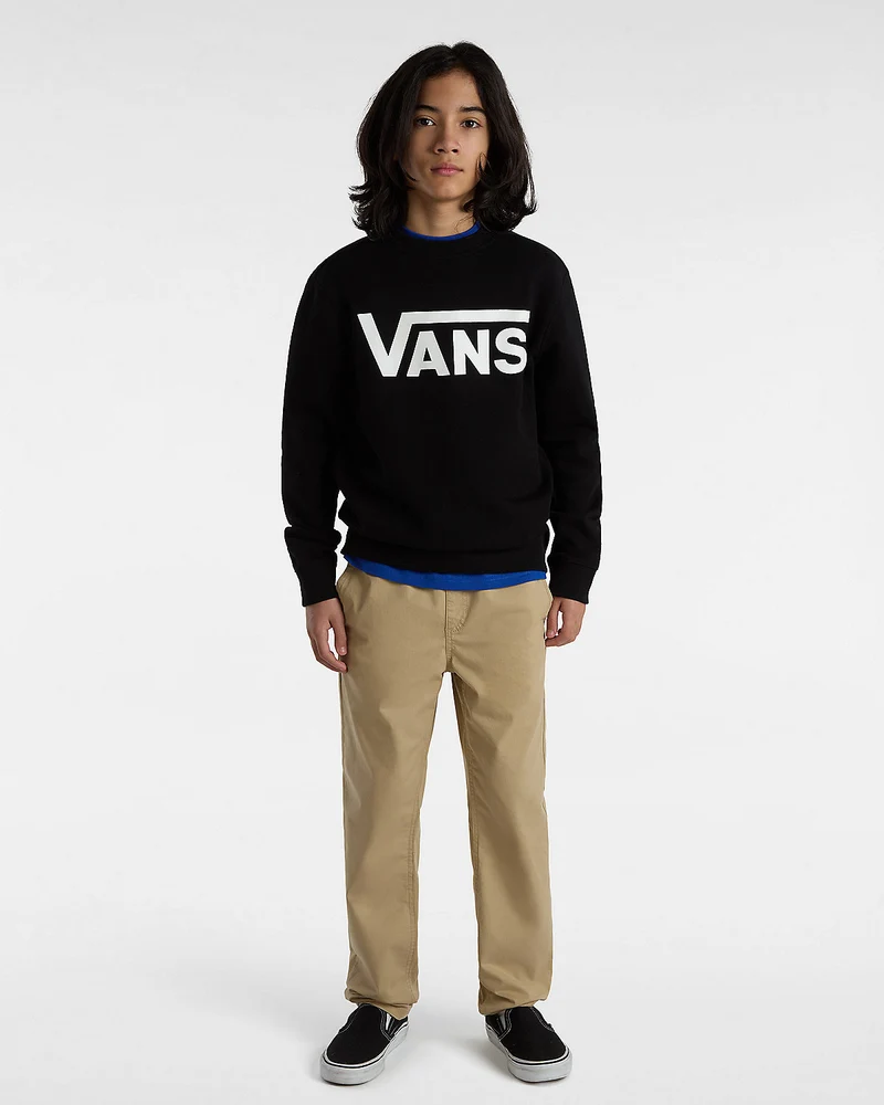 VANS Klassisches Kinder-Sweatshirt – Schwarz
