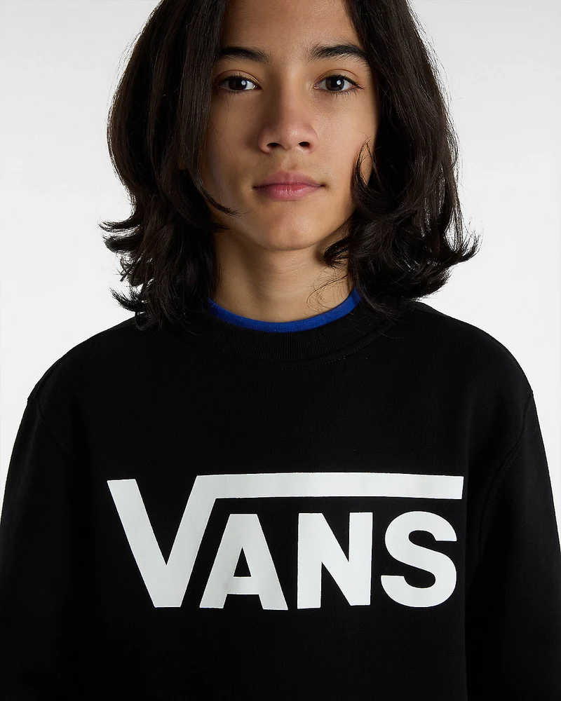 VANS Klassisches Kinder-Sweatshirt – Schwarz