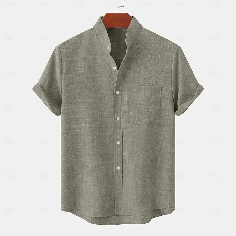 Lorion | Lässiges Button-down-Hemd mit weicher Struktur