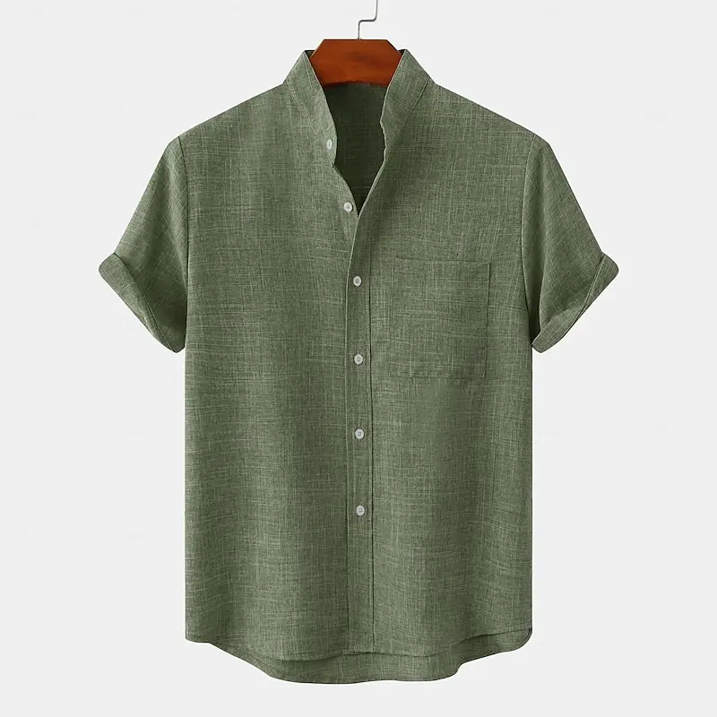 Lorion | Lässiges Button-down-Hemd mit weicher Struktur