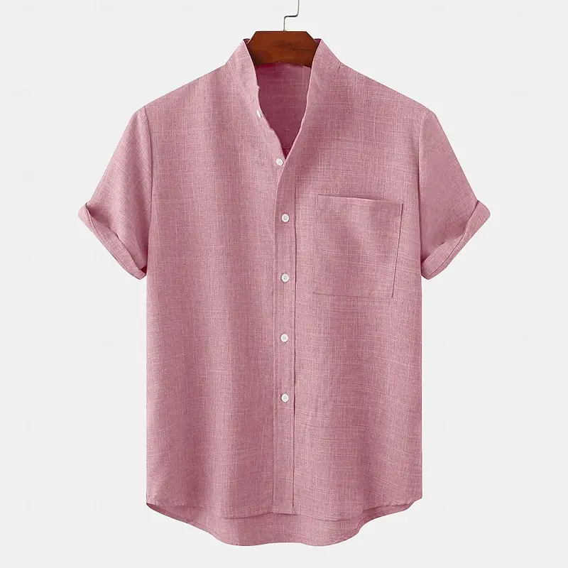 Lorion | Lässiges Button-down-Hemd mit weicher Struktur