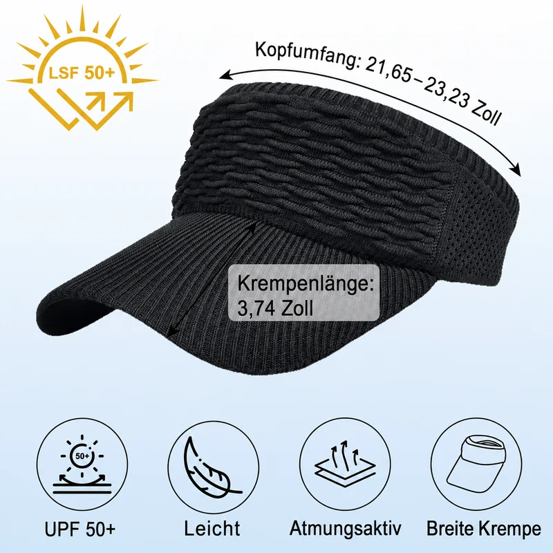 Calivana | Flexibles UV-Schutzvisier für Outdoor-Aktivitäten