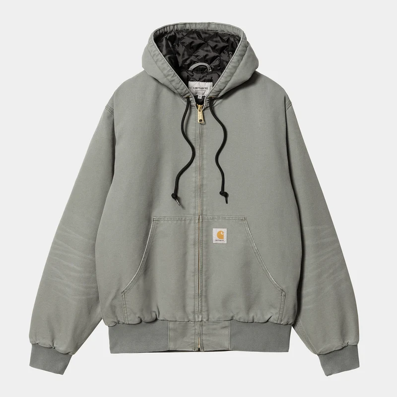 Carhartt WIP Herren OG Active Jacke – Rauchgrün