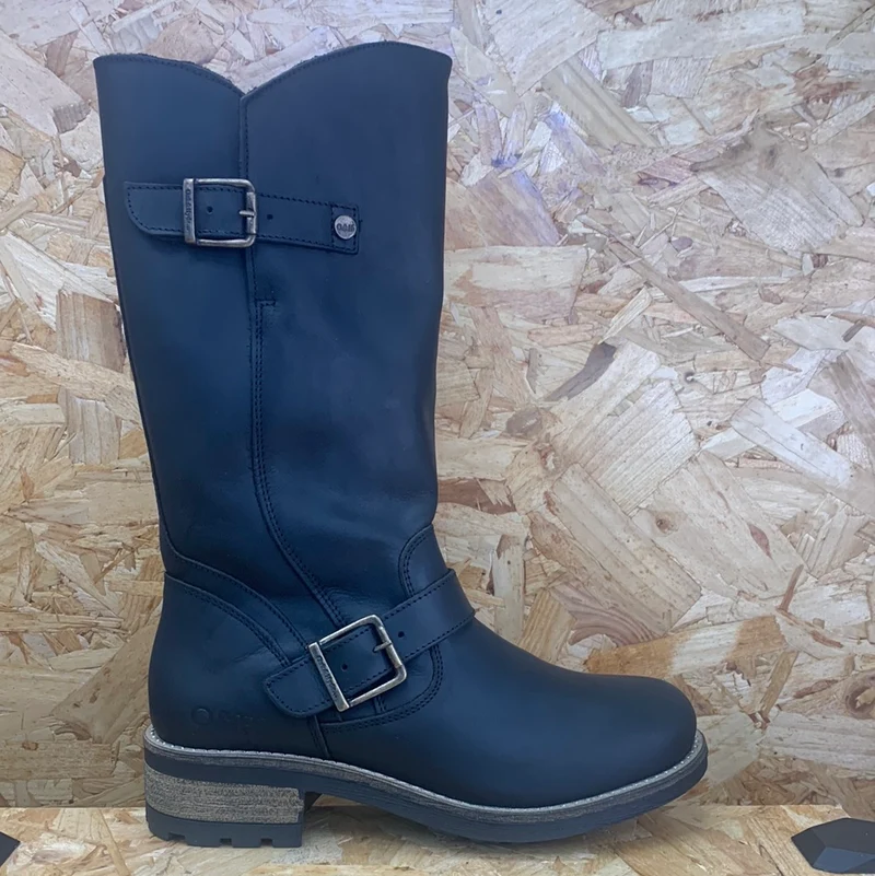 Oak & Hyde Stiefeletten mit Logo-Prägung für Damen - Schwarz