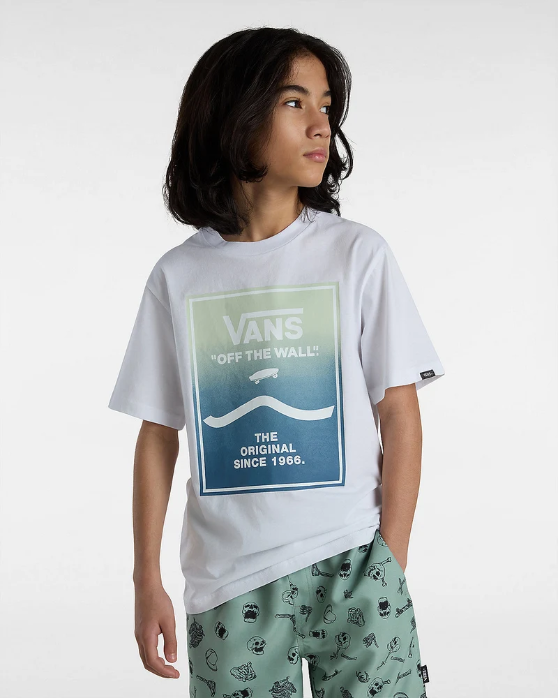 VANS Kinder Print Box 2.0 T-Shirt – Weiß
