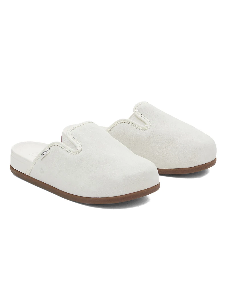 VANS Unisex VR3 Harbor Frottee-Pantoletten – Weiß/Gummi