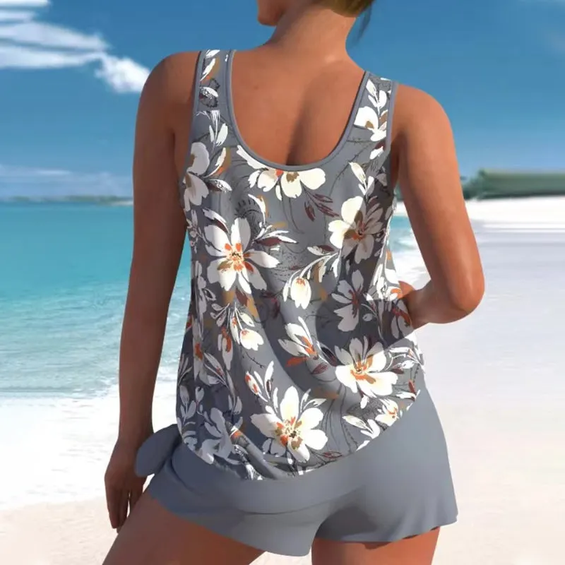 Irishy | Floraler Damen-Badezweiteiler für Strandtage