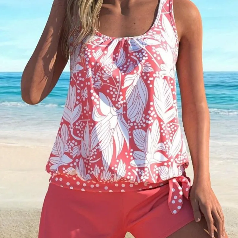 Irishy | Floraler Damen-Badezweiteiler für Strandtage