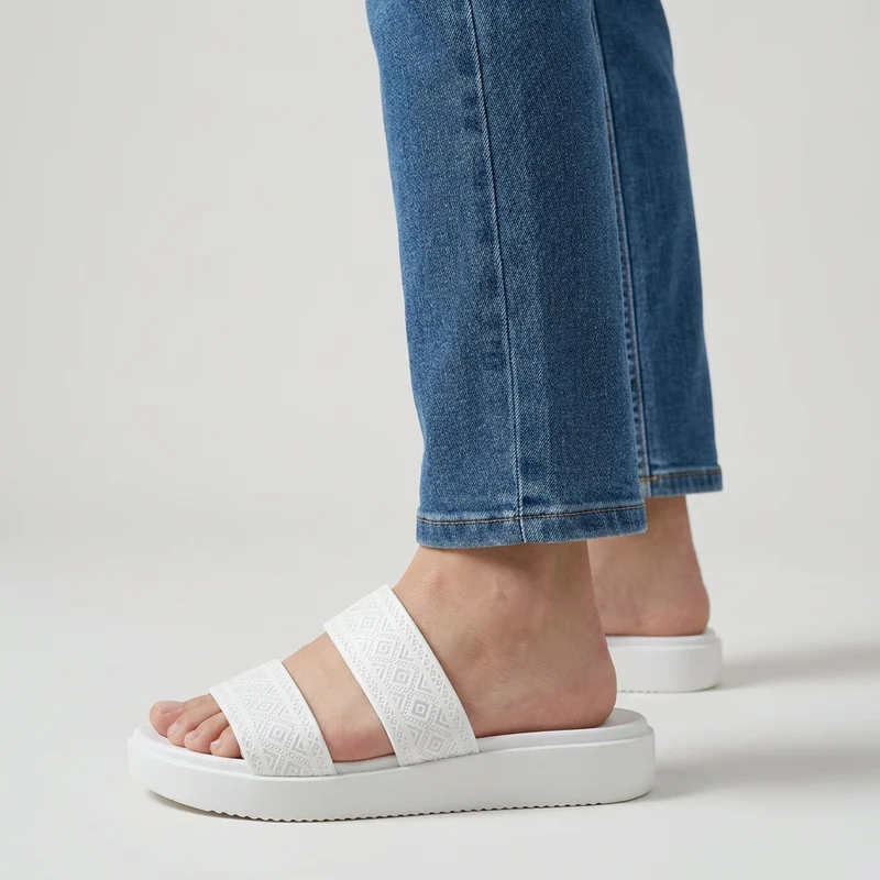 Jhedda | Lässige Doppelriemen-Sandalen mit Komfortsohle