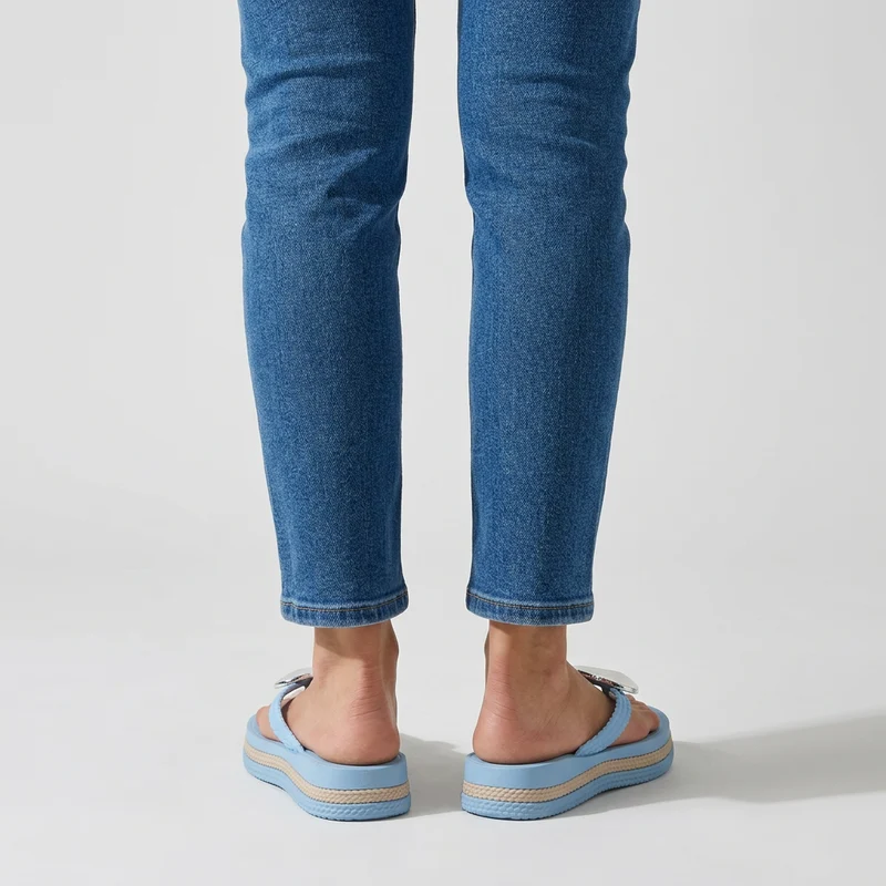 Lazzy | Damen-Pantoletten mit Herzdetail