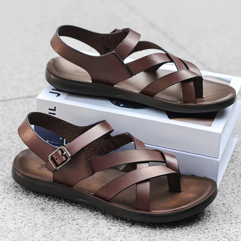 Henrick | Bequeme Herren-Sandalen für Alltag und Urlaub