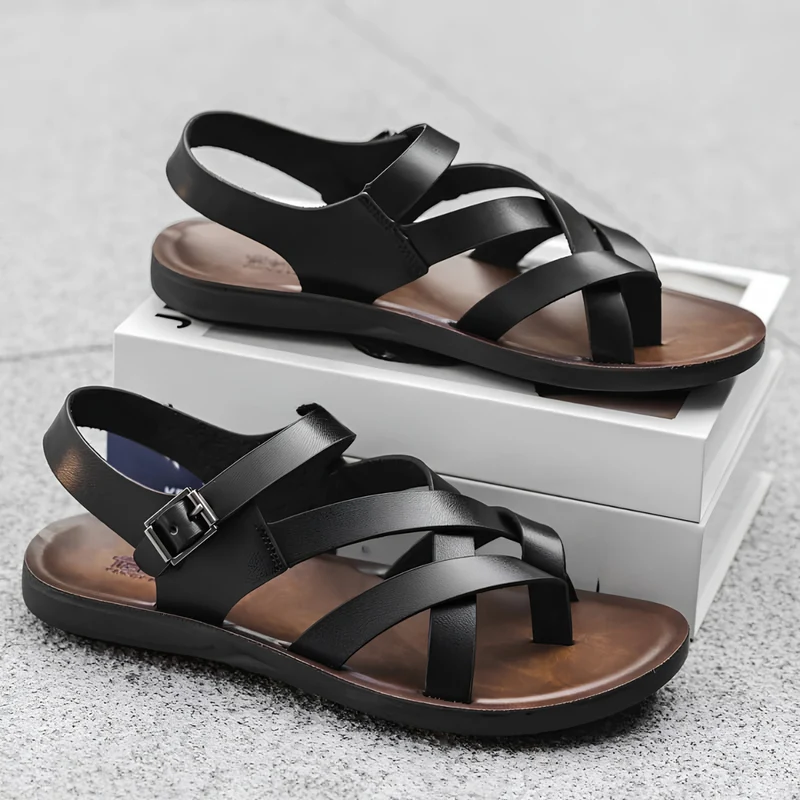 Henrick | Bequeme Herren-Sandalen für Alltag und Urlaub