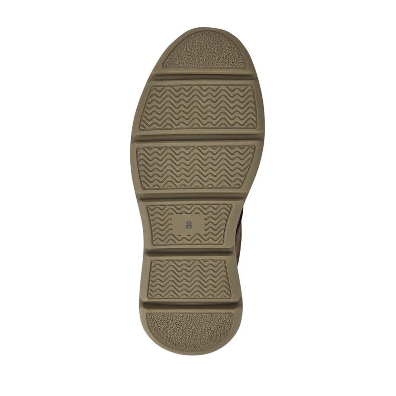 Easy Step In Casual Leather Lace Up Shoes - RISI41001 / 326 953 - Brown